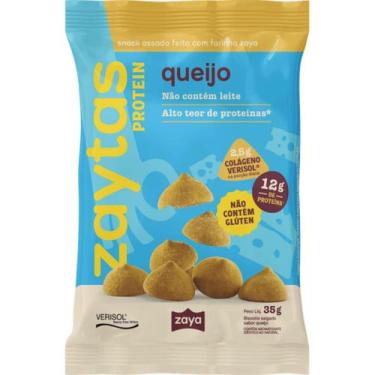 Imagem de Display biscoito zaya protein queijo 12 un 35gr