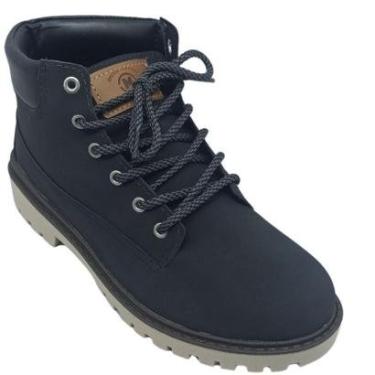 Imagem de Bota Infantil Molekinho com Design Moderno e Fechamento em Cadarço-Masculino