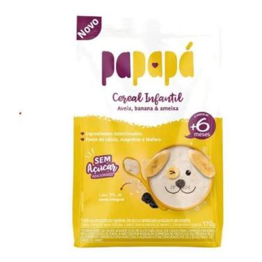 Imagem de Cereal de Aveia Integral com Banana e Ameixa - Papapá 170g