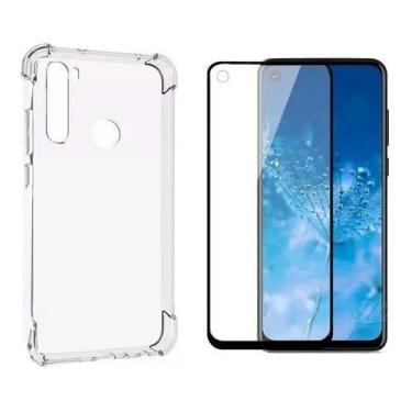 Imagem de Capinha Capa Anti Impacto Moto G8 Power + Película 3d Vidro - Universo