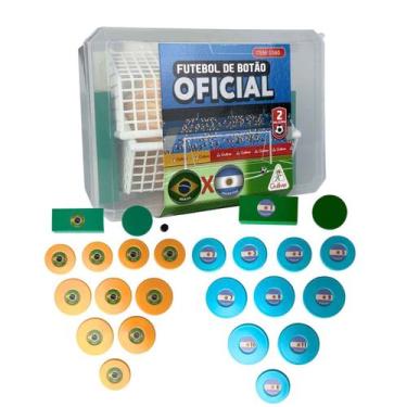 Imagem de Futebol De Botão Oficial Brasil x Argentina Original Gulliver, Clássic