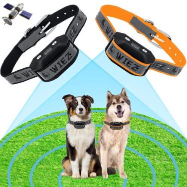 Imagem de Cerca Elétrica GPS Sem Fio WIEZ para 2 Cães - Ideal para Uso ao Ar Liv