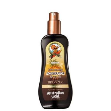 Imagem de BRONZEADOR da  AUSTRALIAN GOLD ACCELERATOR SPRAY GEL COM 237ML