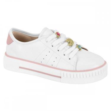 Imagem de Tenis Molekinha 2565113 Menina Infantil, Branco, 31