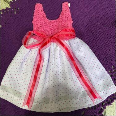 Imagem de Vestido infantil poa - Samara Modas 