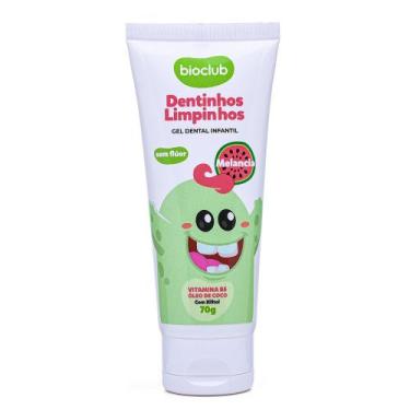Imagem de Gel Dental Infantil Sem Flúor Melancia Bioclub 70g