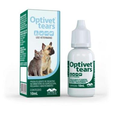 Imagem de Colírio Lubrificante Optivet Tears - 10ml - VETNIL