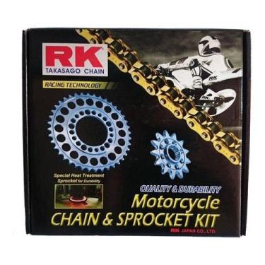 Imagem de Kit Relação Transmissão Rk Racing Honda Nc 750x Com Retentor