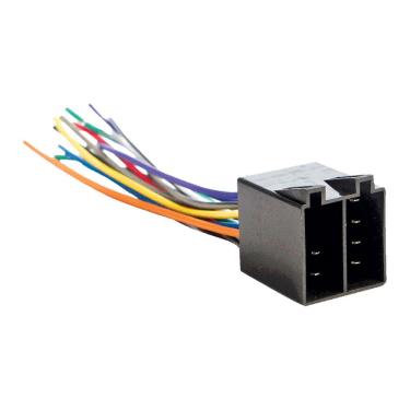 Imagem de Chicote 16 Vias Macho para Conexão ao Sistema Elétrico do Carro em PVC sem Cortes e Emendas Technoise