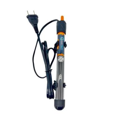 Imagem de Termostato Aquecedor X6 300W Ocean Tech Aquario Peixe, 220V