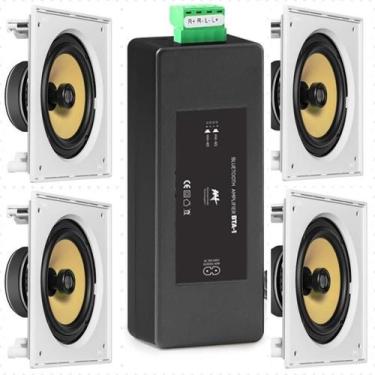 Imagem de Amplificador AAT BTA-1 + 4 Caixas JBL CI6S