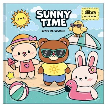 Imagem de Livro de Colorir Bobbie Goods Cute & Relax 46 Folhas 120g/m² Capa Dura