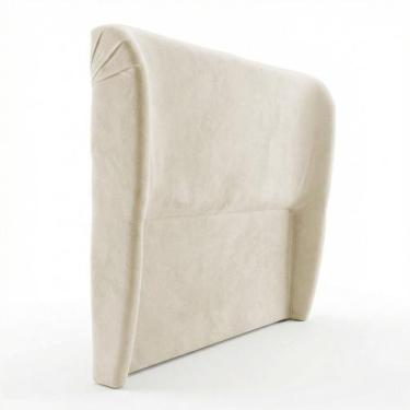 Imagem de Cabeceira Para Cama Box King Size Liah 195cm Bouclê Bege - Abmaza