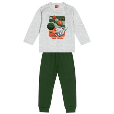 Imagem de Conjunto Moletom Infantil Casaco + Calça Kyly 1000143, 3, Verde