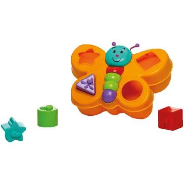 Imagem de Brinquedo de Encaixar Borboleta Espoleta Ta Te Ti - 6 Peças