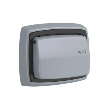 Imagem de Acabamento para Válvula de Descarga Hydra Max Simples Acionamento em Cinza Deca