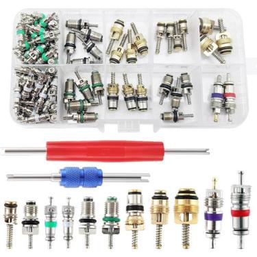 Imagem de Kit de acessórios para válvulas de ar condicionado RBOKO 102 unidades 