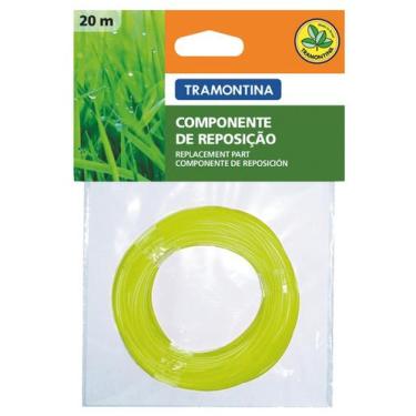 Imagem de Fio de Nylon 1,8 mm Tramontina para Aparador de Grama com 20 m de Comp