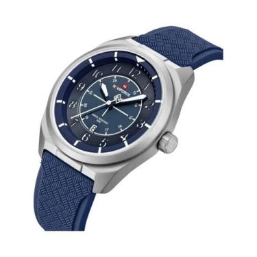 Imagem de Relógio De Pulso Masculino À Prova d'Água 30M Com Pulseira De Silicone