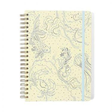 Imagem de Caderno universitário capa dura 10x1 160 folhas Origens Áqua Traço - C