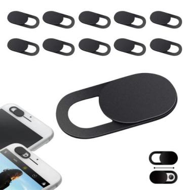 Imagem de Kit 2 tampas deslizantes para webcam protetor de privacidade para note