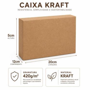 Imagem de 2012050192 - cx kraft 420 multiuso agabox un