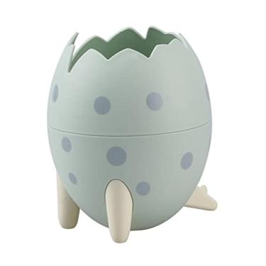 Imagem de Organizador criativo de caneta em formato de ovo de dinossauro para escola, escritório, organizador de pincéis de maquiagem Kawaii, fofo, decoração de mesa