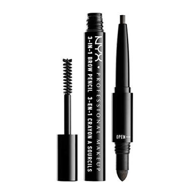 Imagem de NYX PROFESSIONAL MAKEUP 3-In-1 Brow Pencil - Charcoal