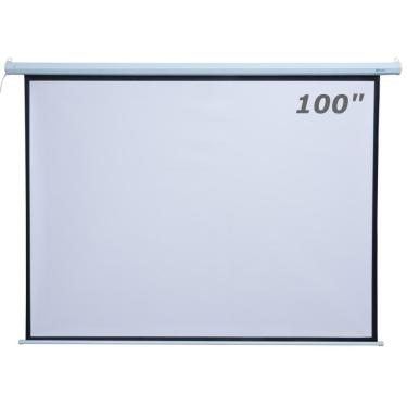 Imagem de Tela de Projeção Retrátil Elétrica - Controle Remoto