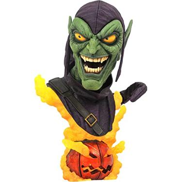 Imagem de DIAMOND SELECT TOYS Marvel's Green Goblin Legends in 3-Dimensions 1:2 Scale Bust, Multicolor