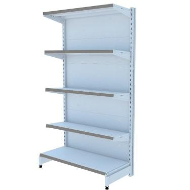 Imagem de Gondola Parede 196 Amapa Flex 60 Inicial Branco Fx Cinza