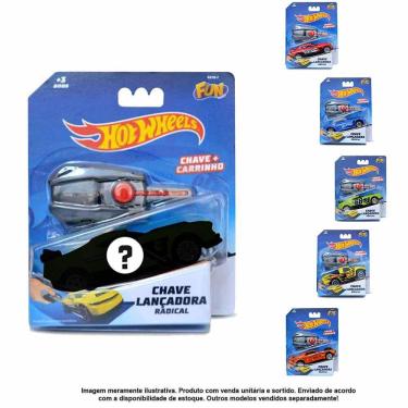 Imagem de Chave Lançadora com Carrinho - Hot Wheels - Sortido - Fun Divirta-se
