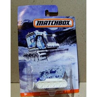 Imagem de Matchbox Blizzard Buster - Moto de Neve, Azul e Branco, Criança, Unissex, Inverno