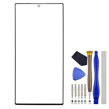 Imagem de VEKIR Substituição de vidro de tela externa de 6,8 polegadas para Samsung Galaxy S22 Ultra 5G SM-S908B SM-S908U SM-S908U1 SM-S908W SM-S908N SM-S9080 SM-S908E Preto