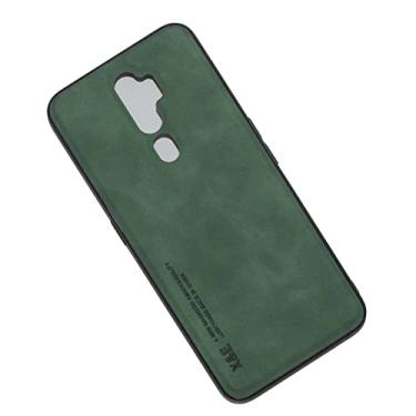 Imagem de Kepuch Silklike Capa para Oppo A9 2020/A5 2020/A11X - Case Placa de Metal Embutida para Oppo A9 2020/A5 2020/A11X - Verde