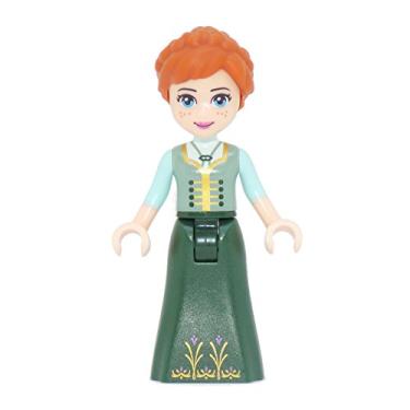 Imagem de LEGO Frozen: Anna with Dark Green Coronation Gown Minifigure