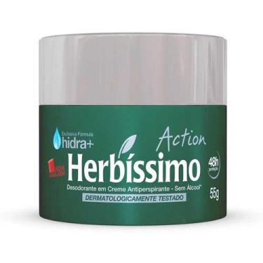 Imagem de Desodorante Em Creme Action 55G - Herbíssimo