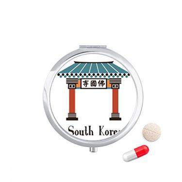 Imagem de Porta-comprimidos Bulguksa da Coreia do Sul, caixa de armazenamento de medicamentos