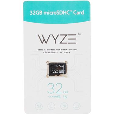 Imagem de Wyze Labs Armazenamento Expansível 32GB MicroSDHC Cartão Classe 10, Preto - WYZEMSD32C10