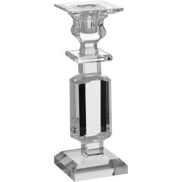 Imagem de CASTIÇAL 21x6x6cm CRISTAL TRANSP