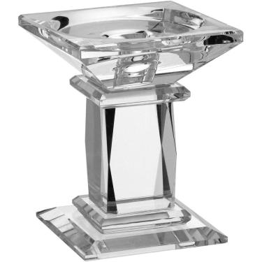 Imagem de CASTIÇAL 10x9x9cm CRISTAL TRANSP