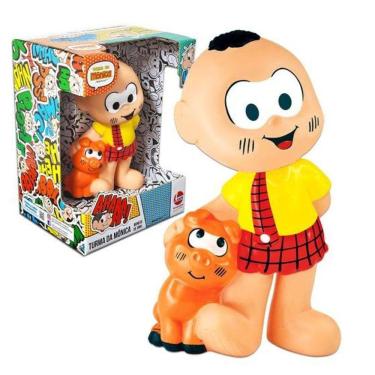 Imagem de Brinquedo Educativo Turma Da Mônica Boneco Cascão Fofinho