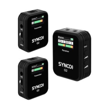 Imagem de Microfone de Lapela Sem Fio G2A2 Wireless 2,4GHz Preto Sistema Profissional Alcance Extensivo Ampla Compatibilidade Transmissão Clara Ideal para Gravações e Transmissões Ao Vivo MPOWER