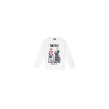 Imagem de Infantil - Camiseta One Piece Branco Brandili Incolor  unissex