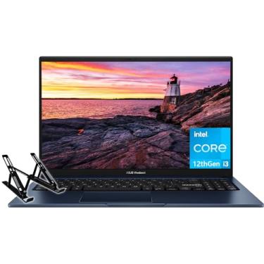 Imagem de ASUS Laptop Vivobook 15 para estudantes e negócios, tela Full HD de 15,6 polegadas, Intel Core i3-1215U (6 núcleos, até 4,4 GHz), 16 GB de RAM, SSD de 1 TB, gráficos UHD, Wi-Fi, Bluetooth, Win 11 S,