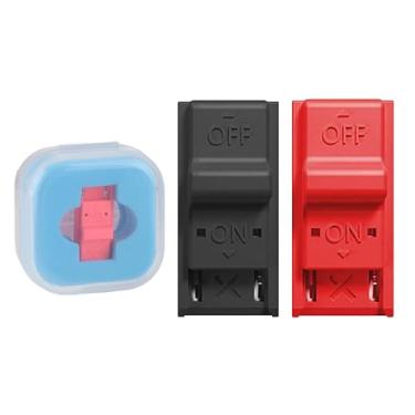 Imagem de Jawfait 2Pcs Rcm Jig, Rcm Loader for Ns Recovery Mode, Rcm Clip Tool Short Connector Used to Modify The Archive Play GBA/FBA Compatible with Nintendo Switch (Black+Red)