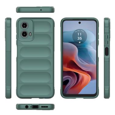 Imagem de Elubugod Capa compatível com Motorola Moto G34 5G, capa para celular TPU macia compatível com Motorola Moto G34 5G XT2363-2 verde