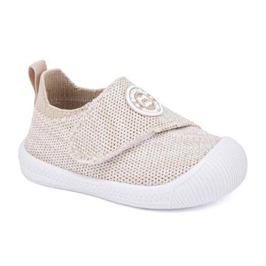 Imagem de BMCiTYBM Sapatos de bebê infantil menino menina primeiro andador tênis infantil leve antiderrapante para 6 9 12 18 24 meses, I-camel, 6-12 Meses