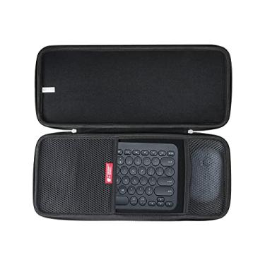 Imagem de Hermitshell Capa rígida de viagem para Logitech Pebble 2 Combo K380 K380s Pebble Keys 2 + combo de teclado sem fio M350 e mouse Pebble