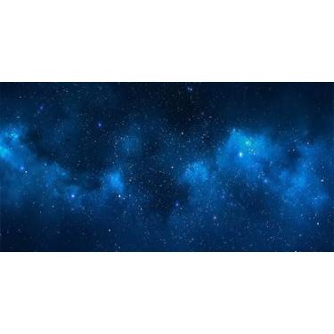 Imagem de Dtekoj Fundo de aquário estrelado 91 x 61 cm, fundo artístico de decorações de aquário estrelado, com fita dupla face de 8 EVA